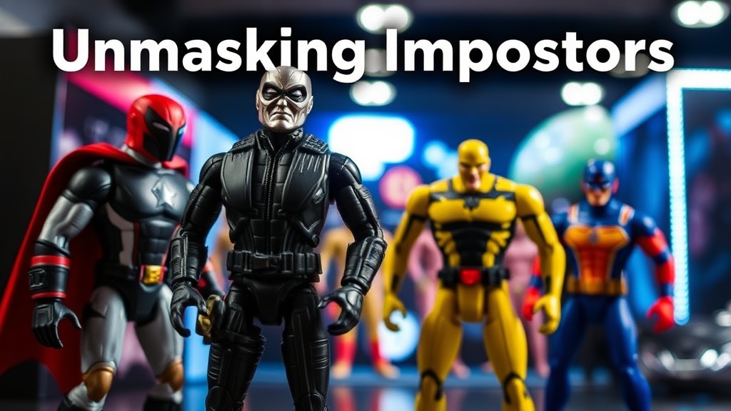 Unmasking Impostors: Identifying Counterfeit Action Figures Before You Buy