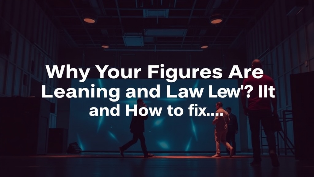 Why Your Figures Are Leaning and How to Fix It