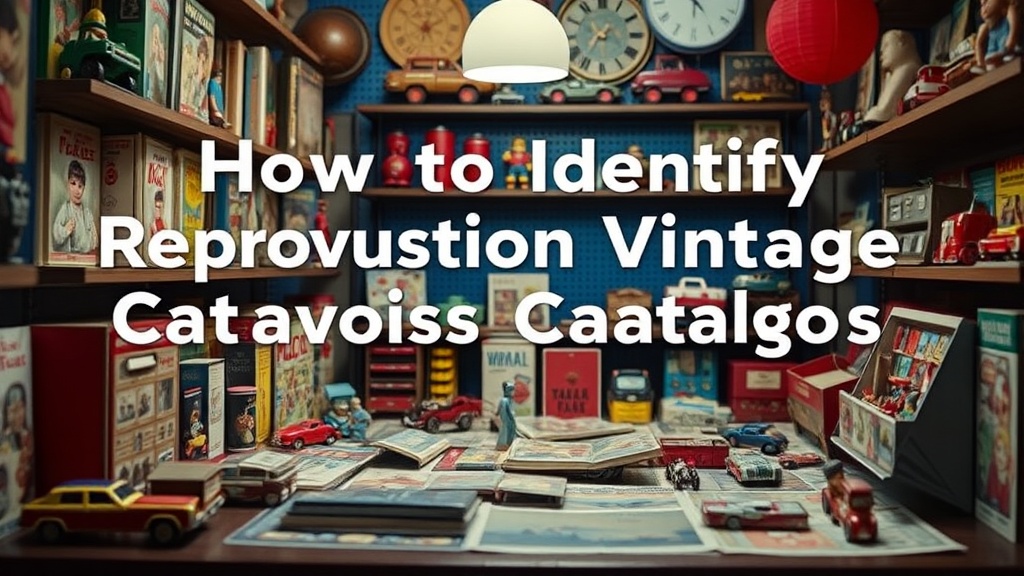 How to Identify Reproduction Vintage Toy Catalogs Before You Buy