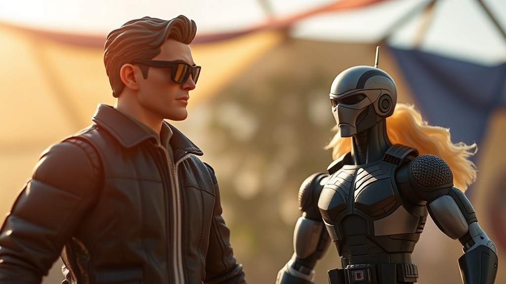 Preventing Sunlight Damage to Plastic Action Figures