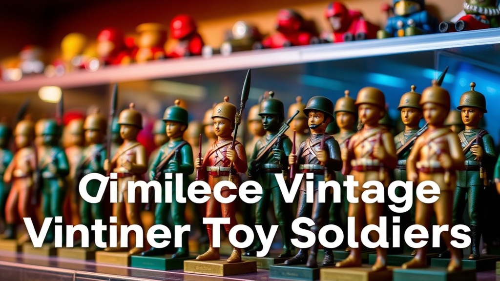 A Complete Guide to Collecting Vintage Toy Soldiers