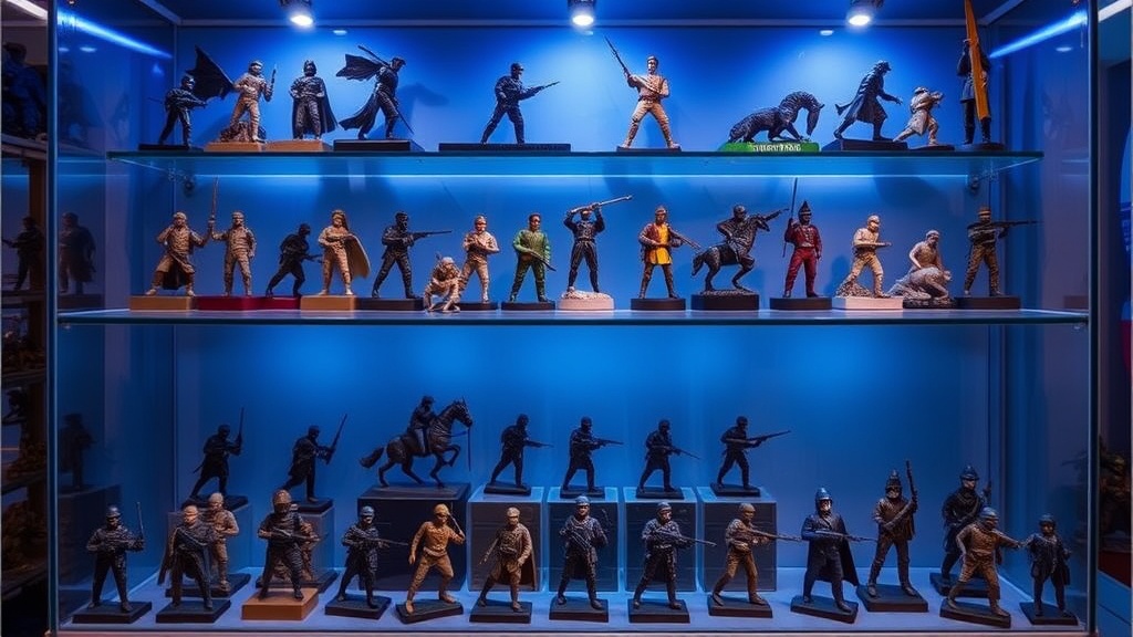 Displaying Your Toy Soldier Collection: Cases, Shelves & Creative Ideas