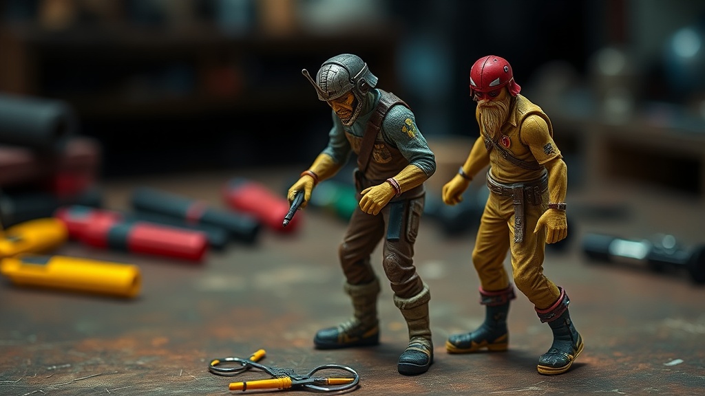 Fixing Minor Scratches on Painted Figures