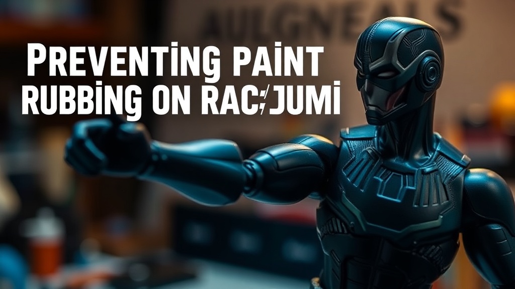 Preventing Paint Rubbing on Action Figure Joints