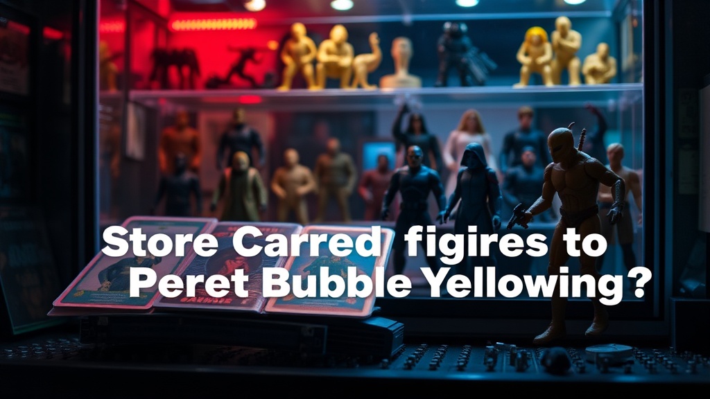 Where Should You Store Carded Figures to Prevent Bubble Yellowing?
