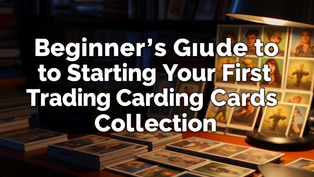 Beginner's Guide to Starting Your First Trading Card Collection