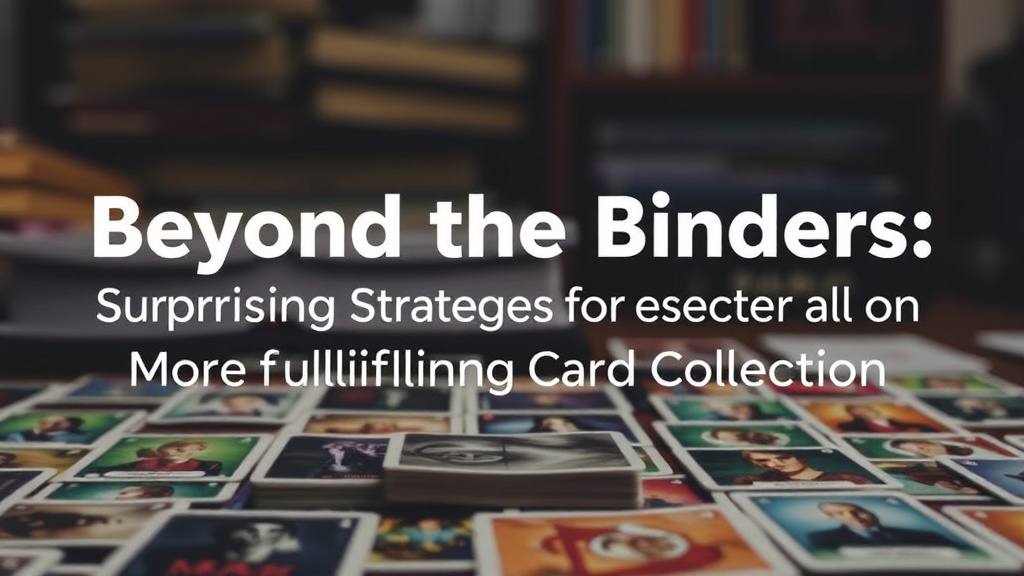 Beyond the Binders: Surprising Strategies for a More Fulfilling Card Collection