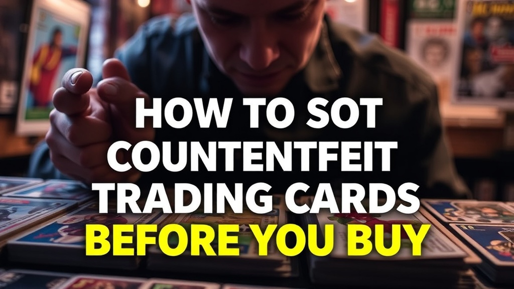 How to Spot Counterfeit Trading Cards Before You Buy