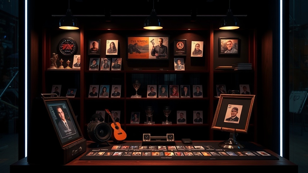 Setting Up a Professional Grade Card Display