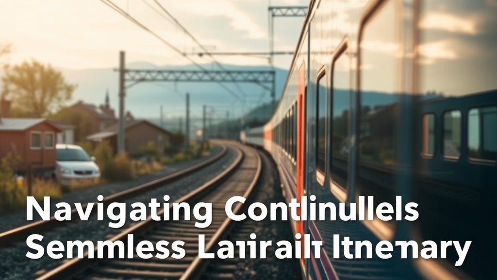 Navigating Continental Rails: Crafting a Seamless European Train Itinerary
