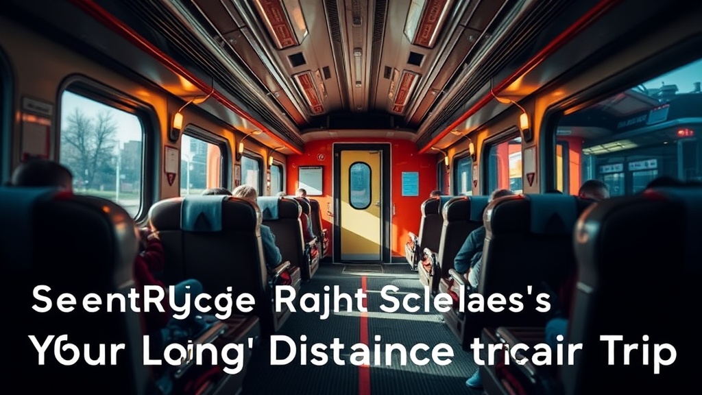 Selecting the Right Train Class for Your Long-Distance Trip