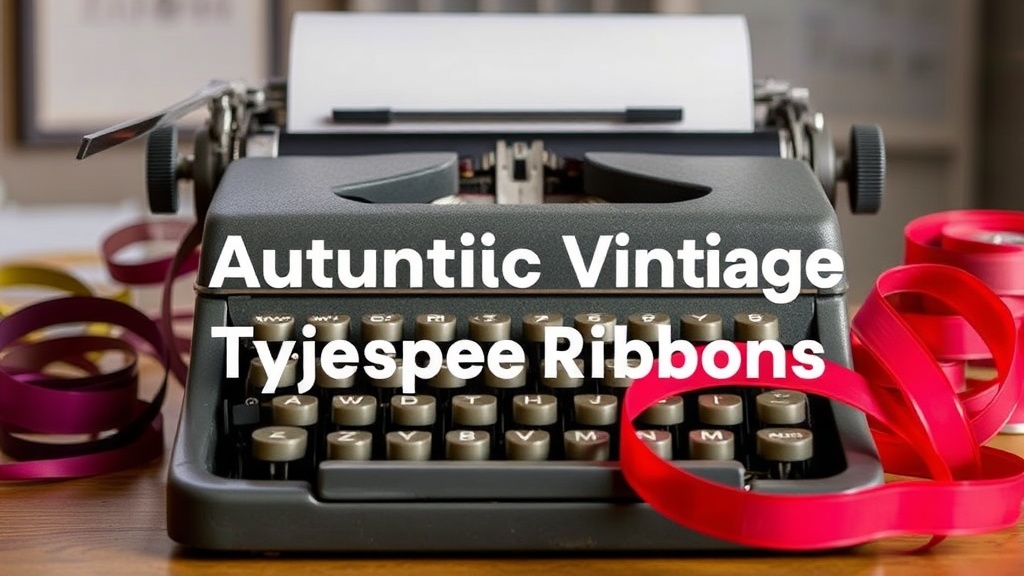 Identifying Authentic Vintage Typewriter Ribbons
