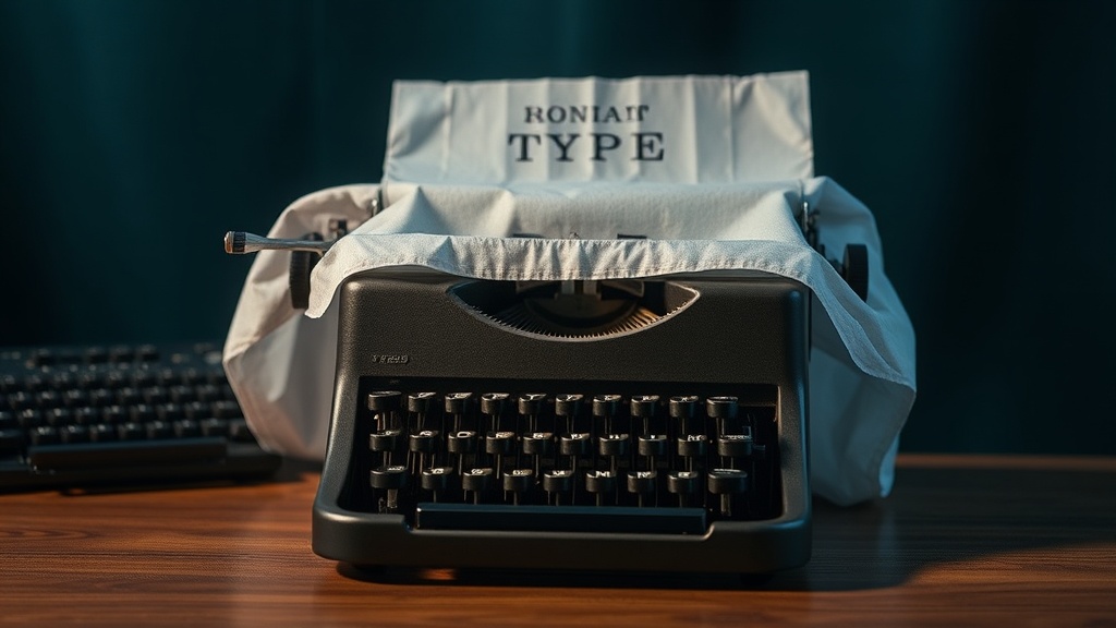 Keeping Your Typewriter Under a Protective Dust Cover