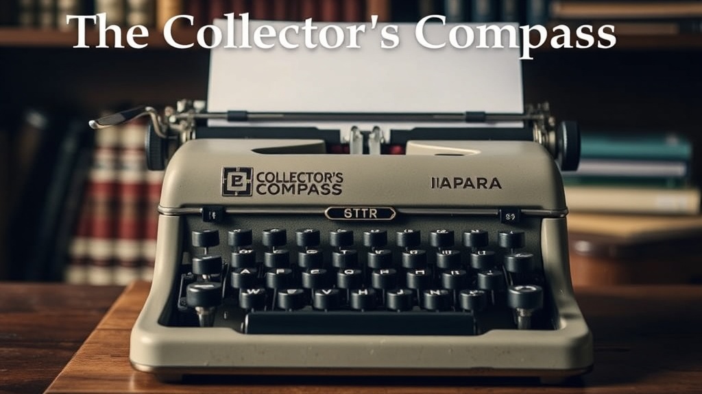 The Collector's Compass: Finding Your Next Great Typewriter