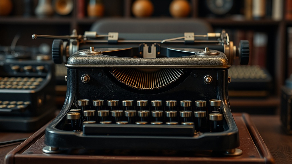 The Golden Age of Mechanical Typewriters: A Collector's path