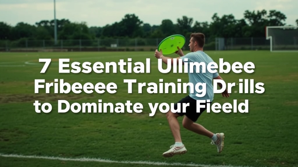 7 Essential Ultimate Frisbee Training Drills to Dominate the Field