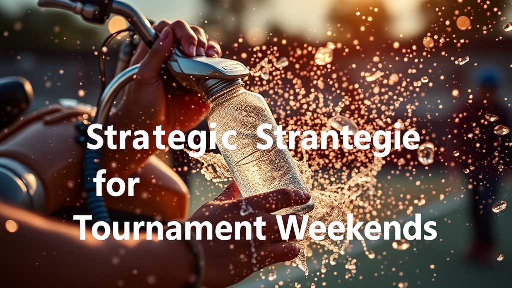 Strategic Hydration Strategies for Tournament Weekends