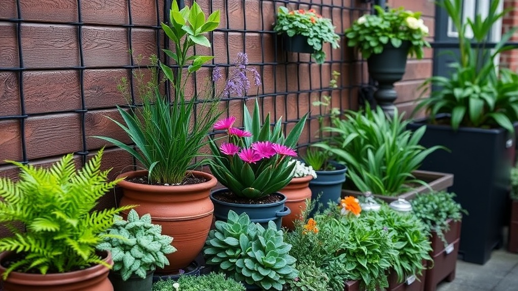 10 Creative Container Garden Ideas for Small Urban Spaces