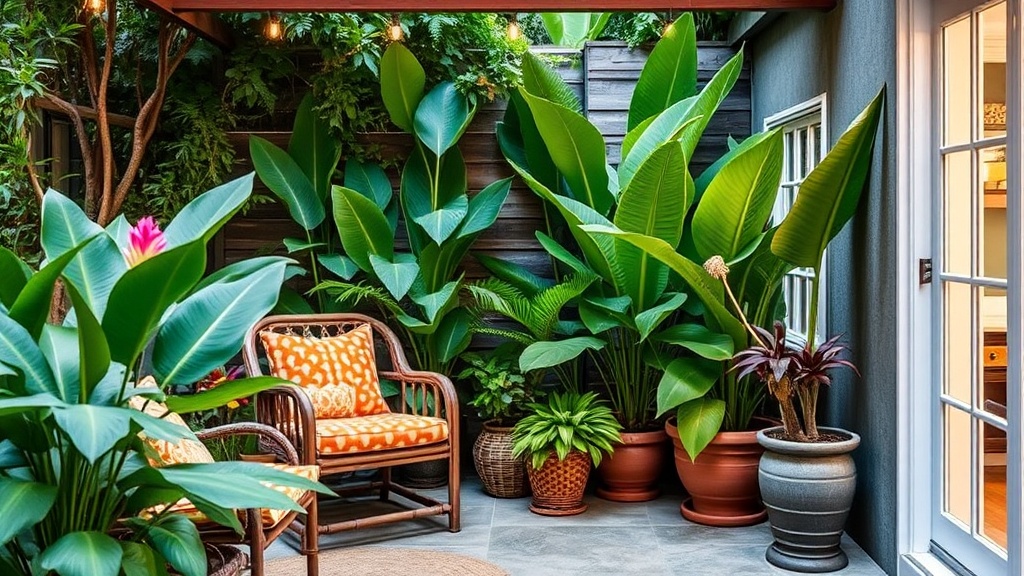 7 Low-Maintenance Tropical Plants for Your Patio Oasis