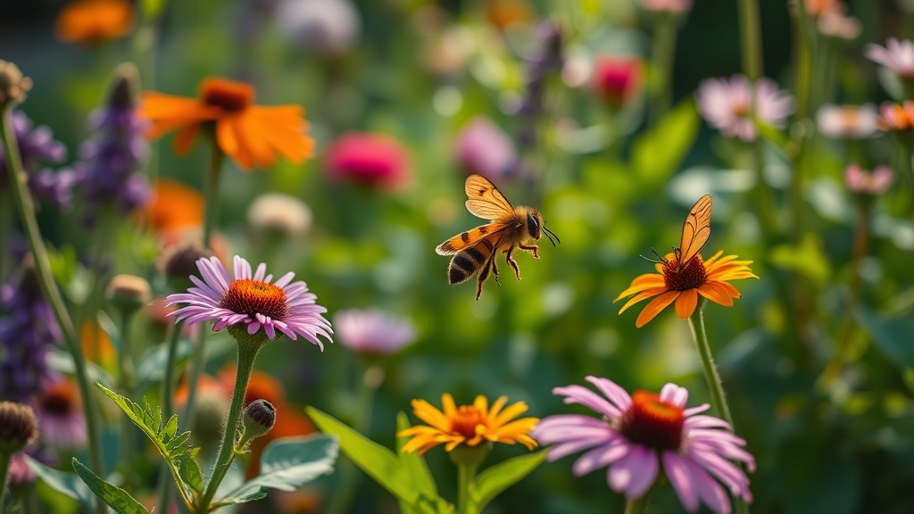How to Design a Pollinator-Friendly Garden in a Small Space
