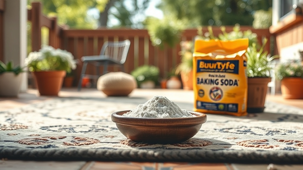 Revive Your Outdoor Rug with Baking Soda