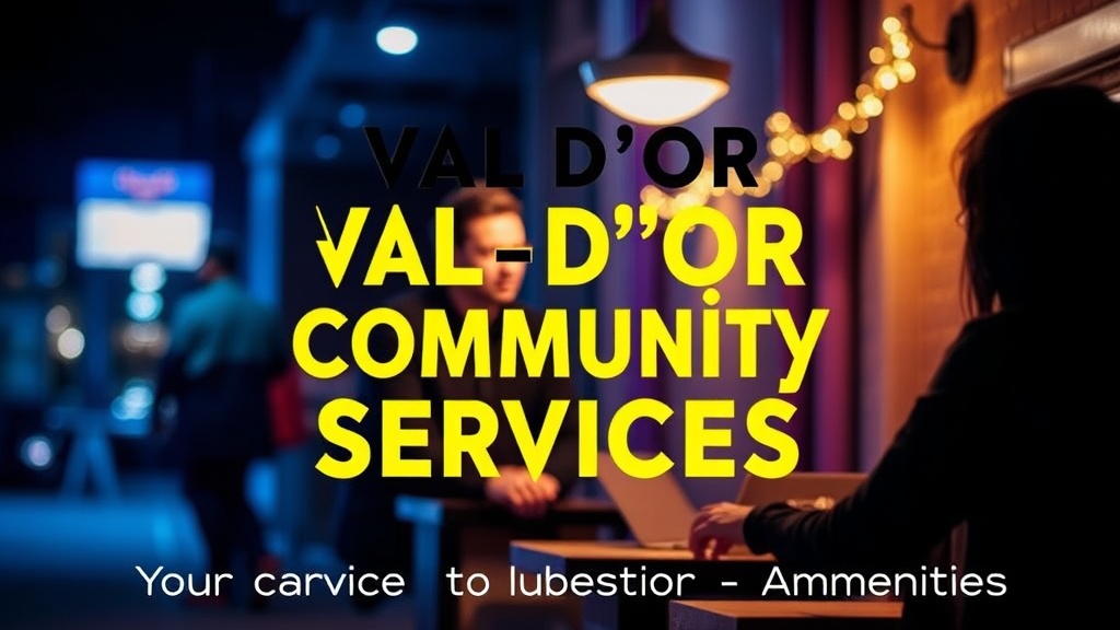 Val-d'Or Community Services: Your Guide to Local Resources and Amenities