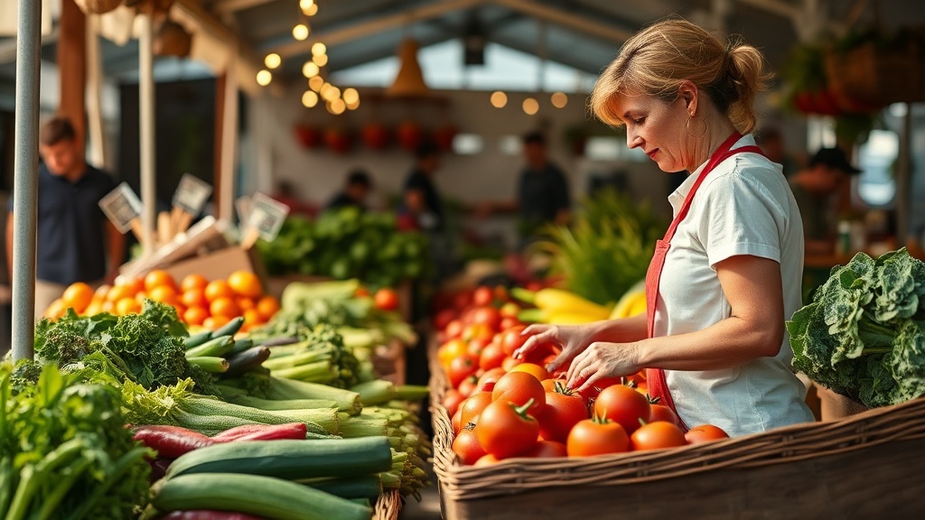 Weekend Farmers Markets and Seasonal Local Produce