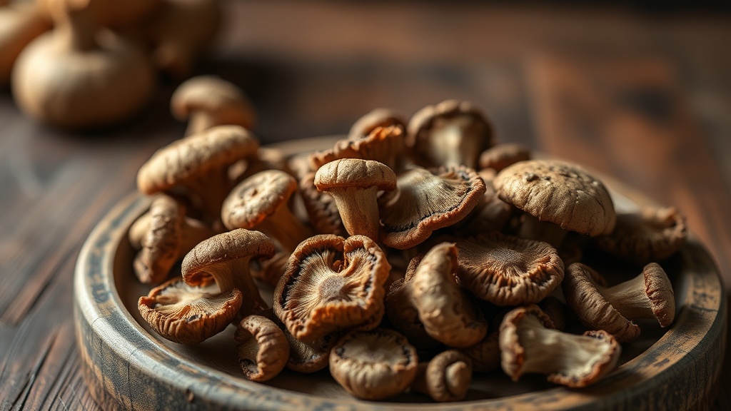 Getting the Best Texture from Dried Mushrooms