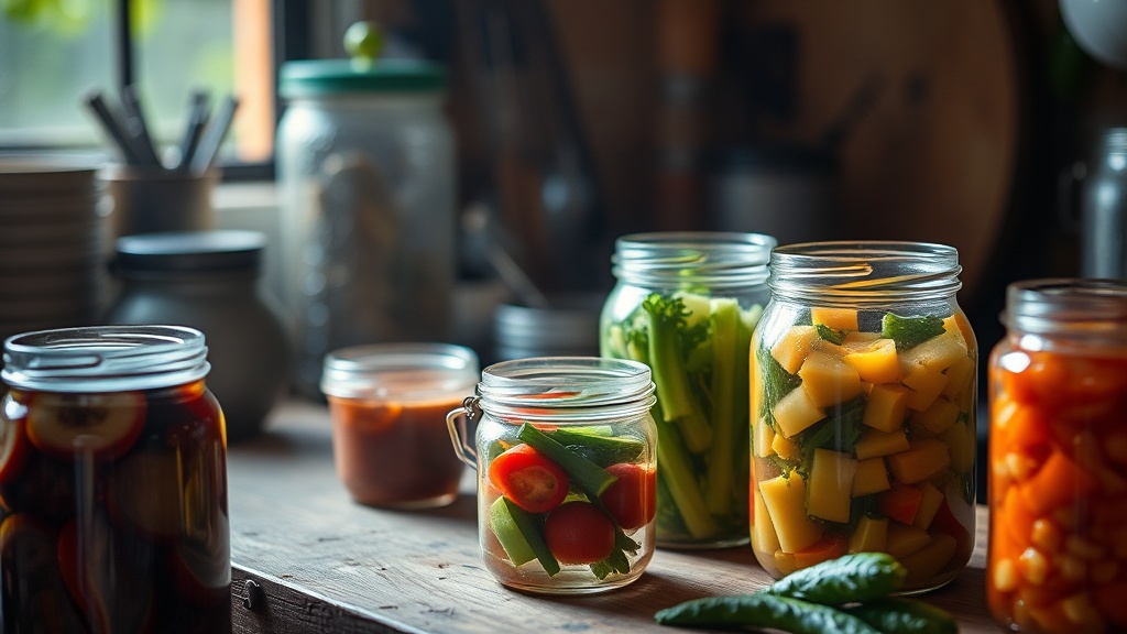Seasonal Vegetable Preservation and Pickling Techniques