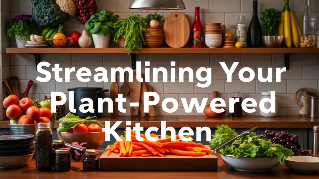 Streamlining Your Plant-Powered Kitchen: Smart Meal Prep for Time-Strapped Lifestyles
