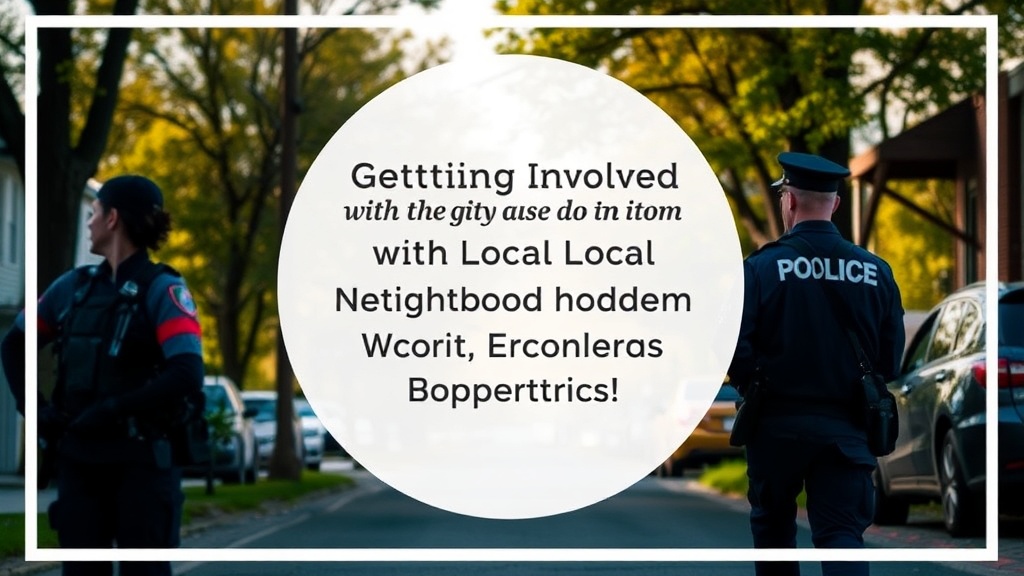 Getting Involved with Local Neighborhood Watch Programs in Victoria Ville