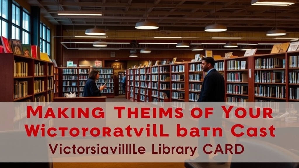Making the Most of Your Victoriaville Library Card