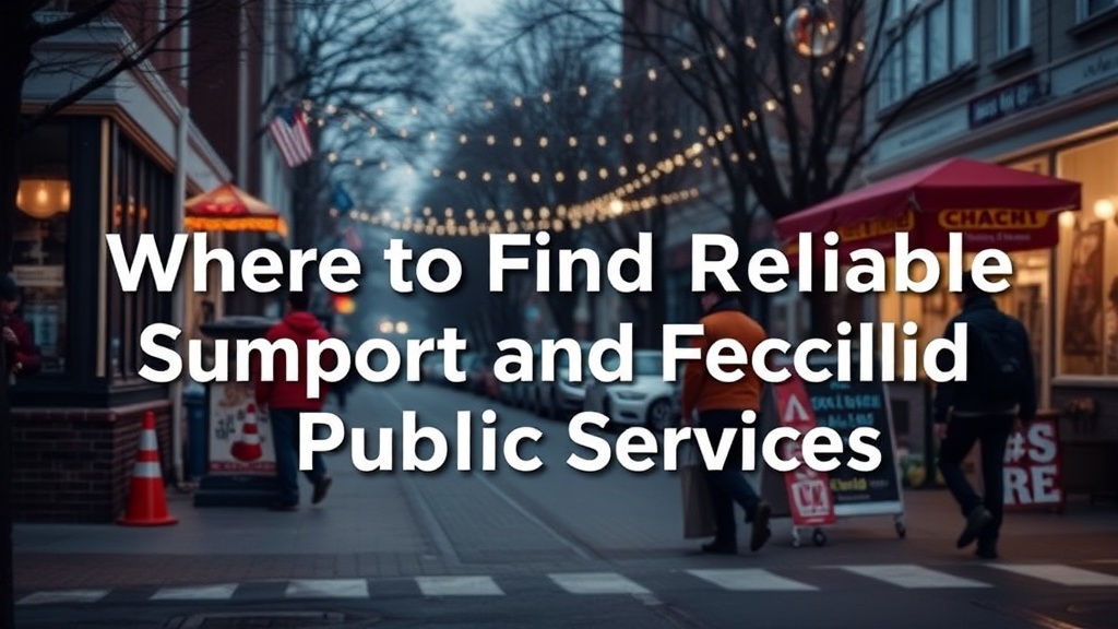 Where to Find Reliable Community Support and Public Services in Victoria Ville