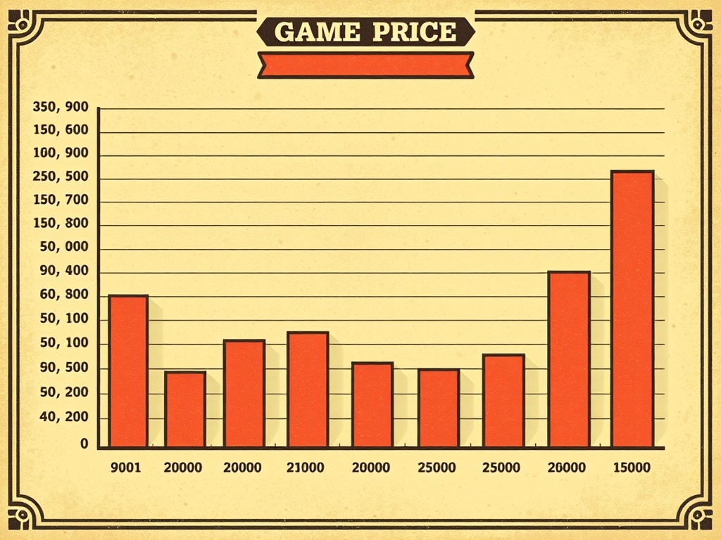 Vintage game price trends chart