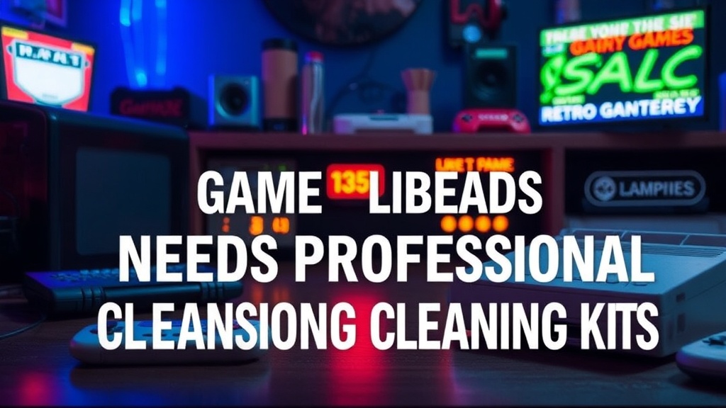 Why Your Retro Game Library Needs Professional Cleaning Kits