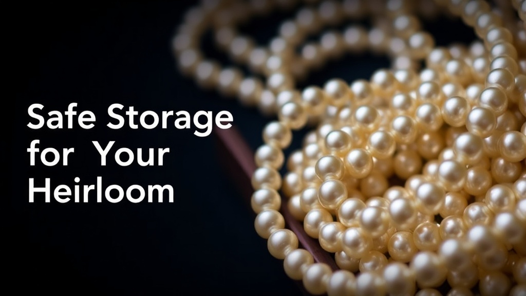 Safe Storage for Your Heirloom Pearls