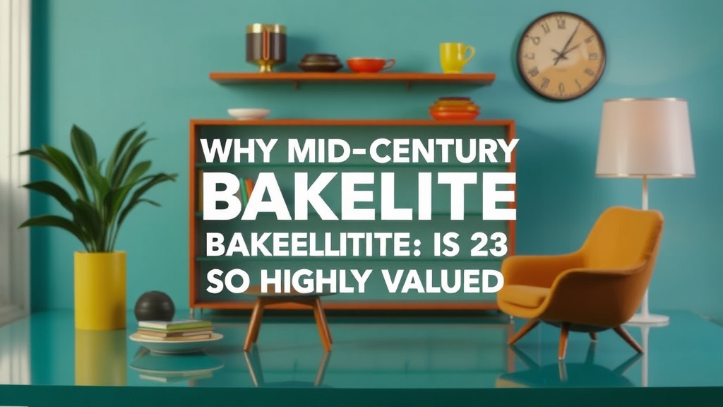 Why Mid-Century Modern Bakelite is So Highly Valued