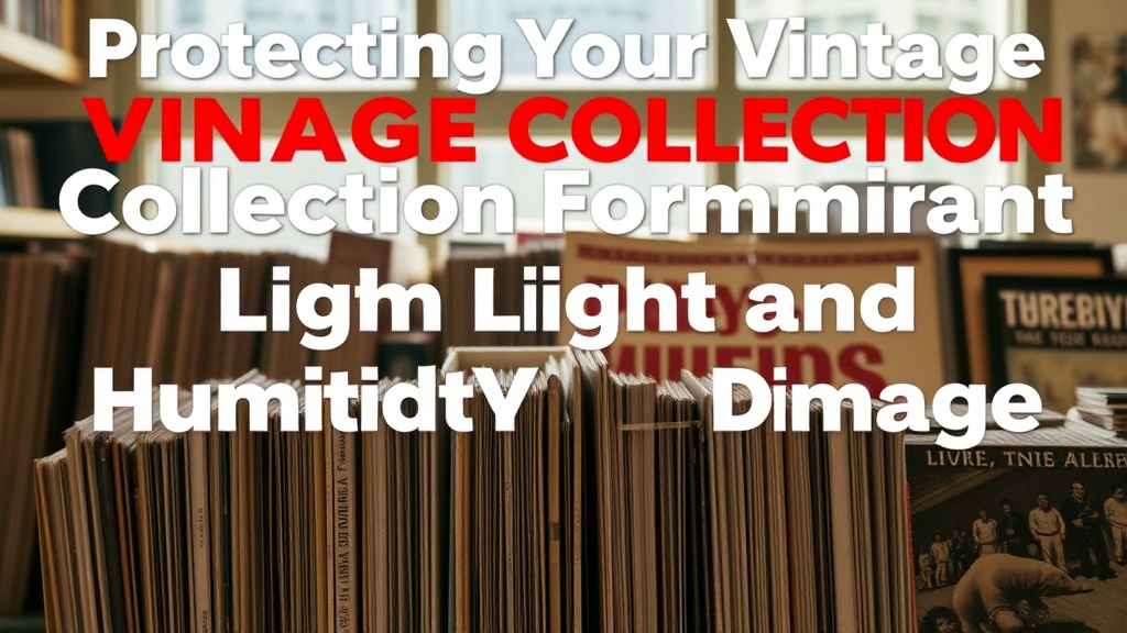 Protecting Your Vintage Magazine Collection from Light and Humidity Damage