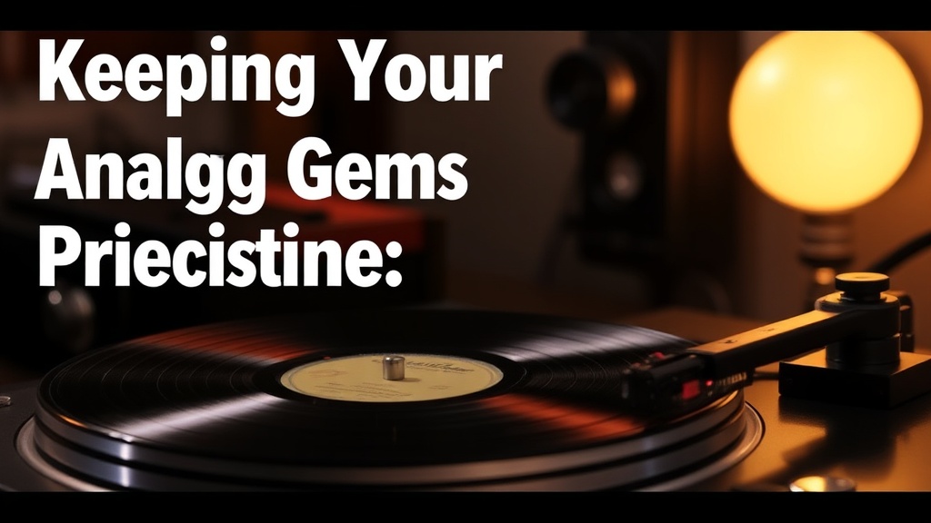 Keeping Your Analog Gems Pristine: Essential Vinyl Record Upkeep