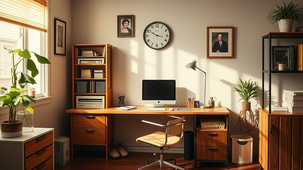 Setting Up a Productive Home Office with Secondhand Furniture