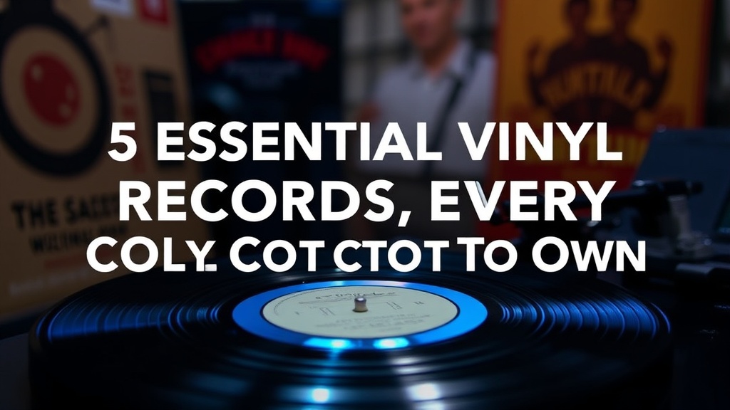 5 Essential Vinyl Records Every Collector Should Own