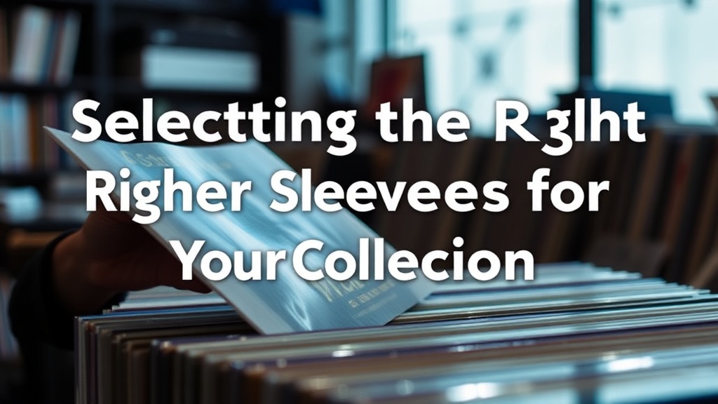 Selecting the Right Inner Sleeves for Your Collection