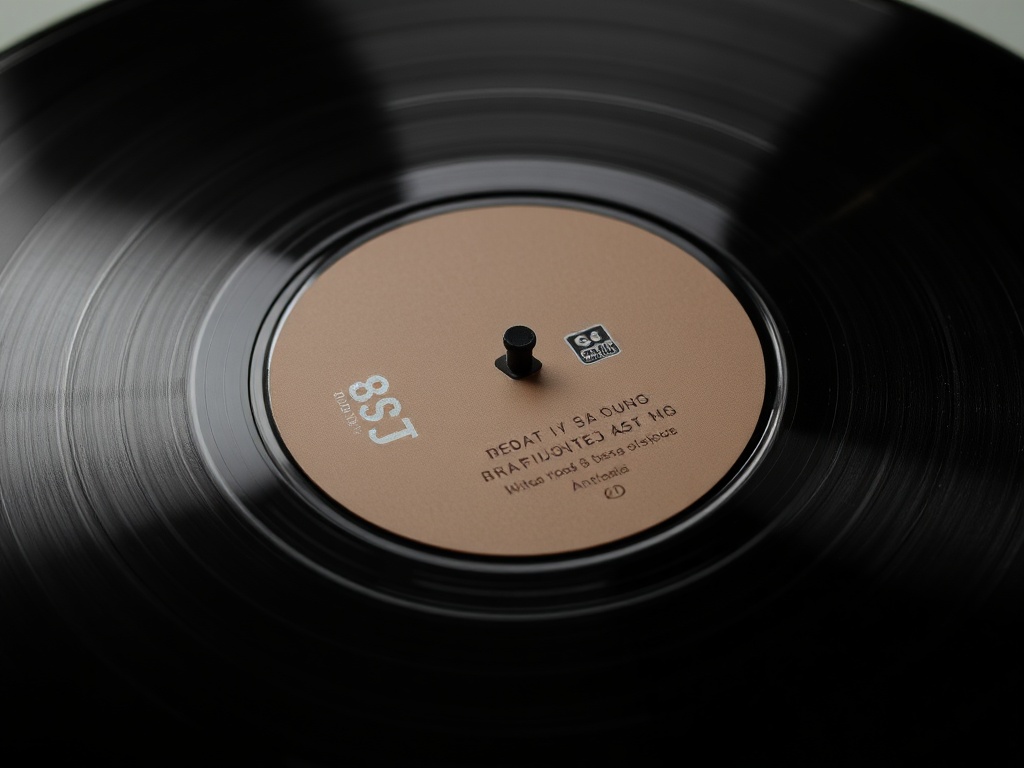 a vinyl record with a protective sleeve, symbolizing care and preservation