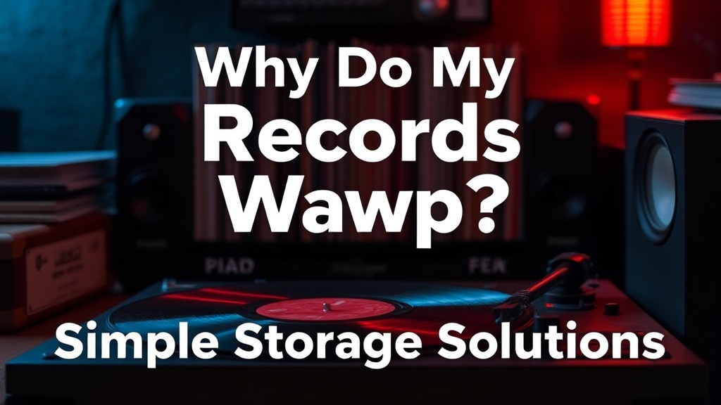 Why Do My Records Warp? Simple Storage Solutions