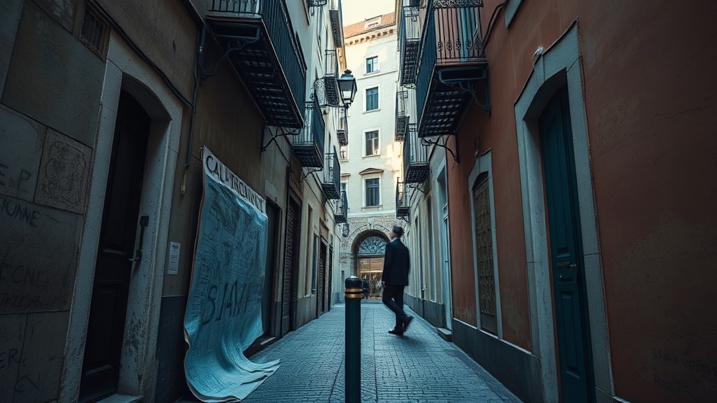 Chasing Blueprints in the Narrow Alleys of Lisbon
