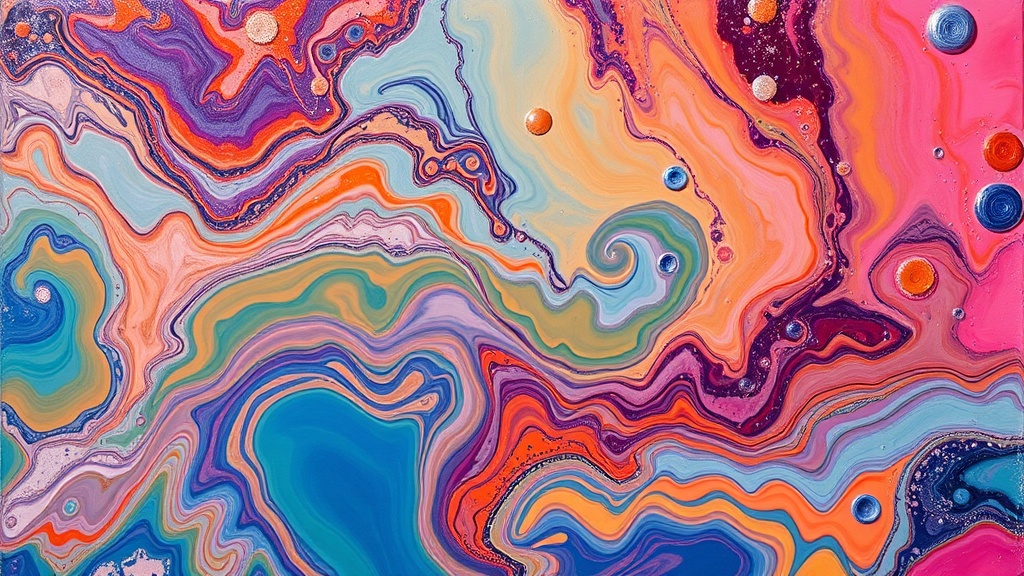 How to Create Stunning Acrylic Pour Paintings at Home