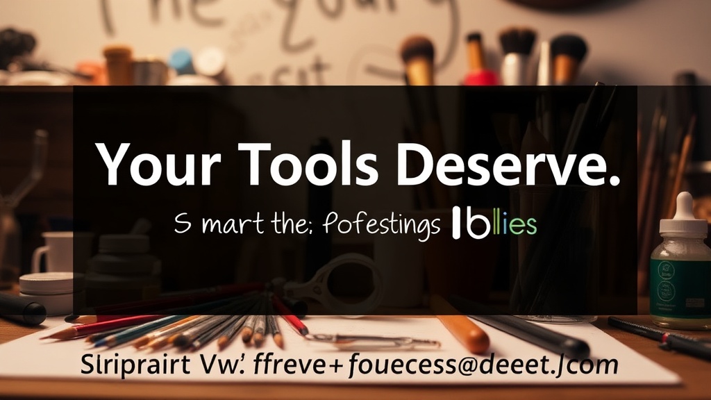 Your Tools Deserve Better: Smart Ways to Care for Your Art Supplies