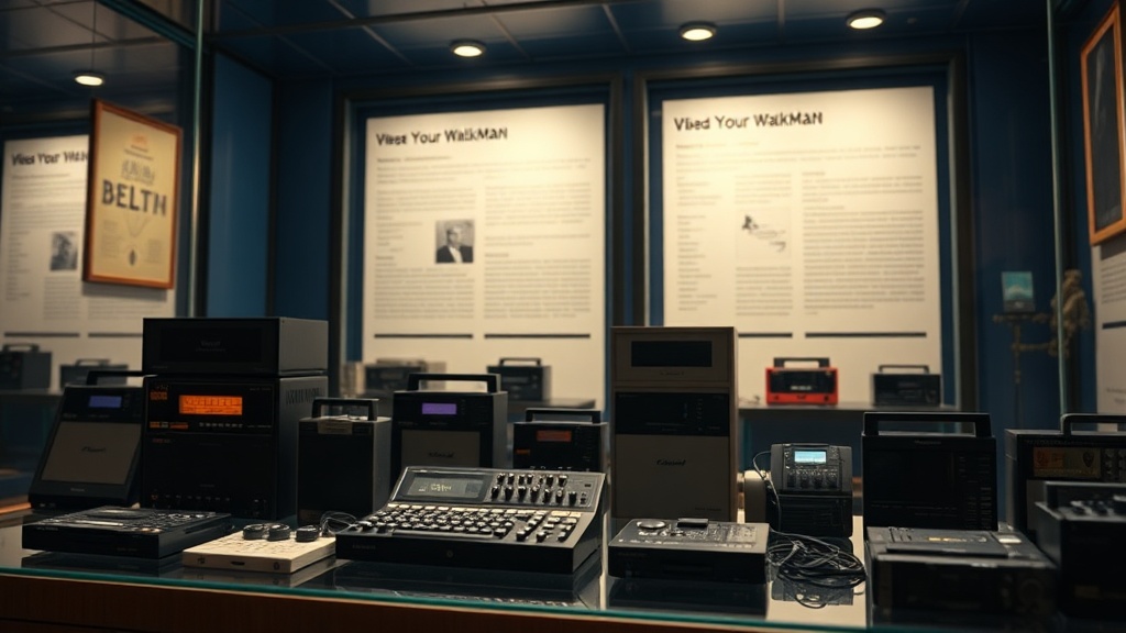 How to Properly Display Your Walkman Collection Like a Museum Curator