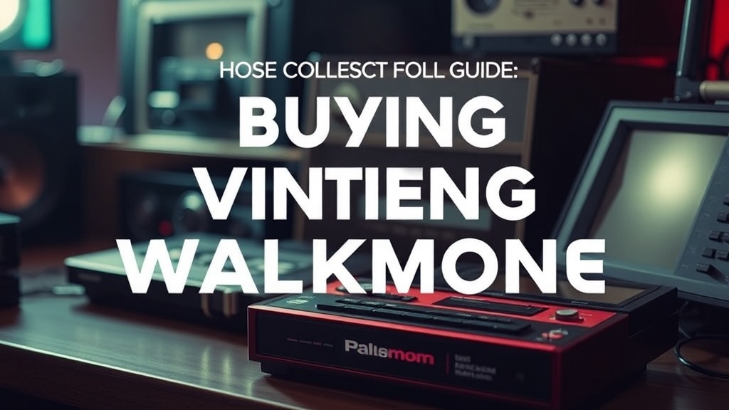 The Complete Guide to Buying Vintage Walkmans: What Collectors Need to Know