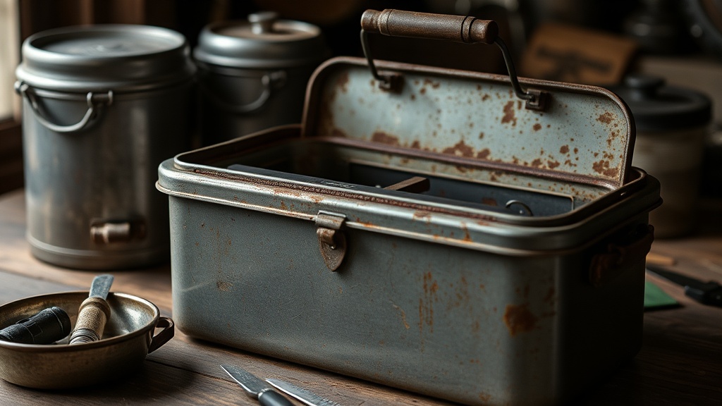 How to Restore a Corroded Military Mess Kit Without Stripping Its History